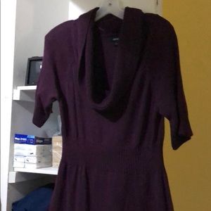 Apt 9 sweater dress in deep purple